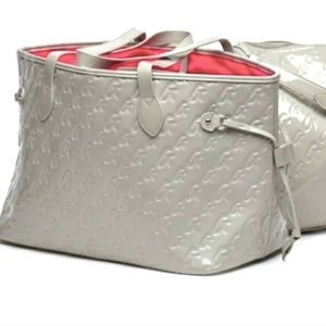 Glamaholic Gray Mirror Tote Only